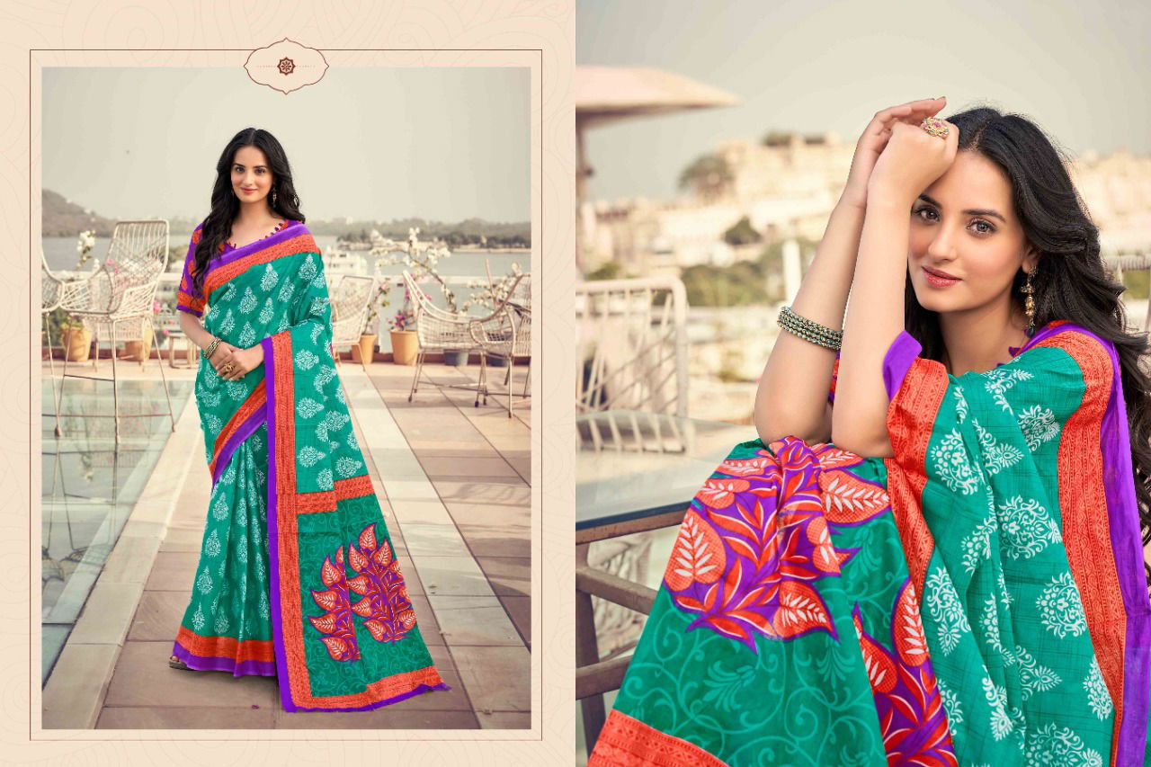 Jiyaan Resham Fancy Designer Wholesale Saree Collection